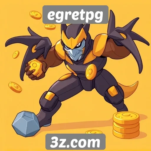 Recursos de monetização disponíveis para desenvolvedores no egretpg